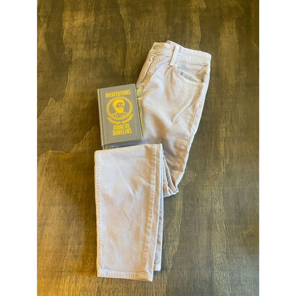 J.Brand Alana Corduroy Light grey Skinny Jeans
